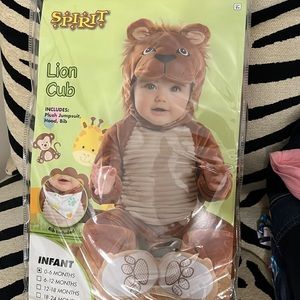 Lion Cub Costume 0-6 months